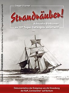 bilder/Strandrauber.jpg Buchcover "Borkumer Walfang-Commandeure"